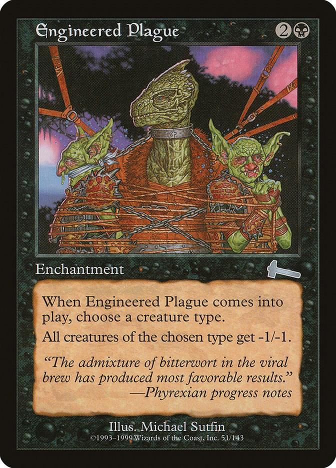 Magic: The Gathering: Engineered Plague card image