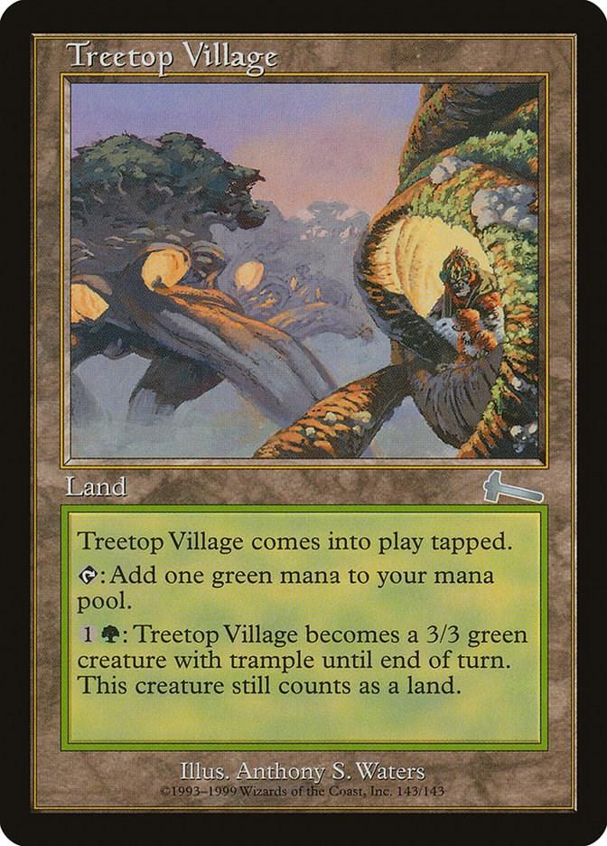 Magic: The Gathering: Treetop Village card image