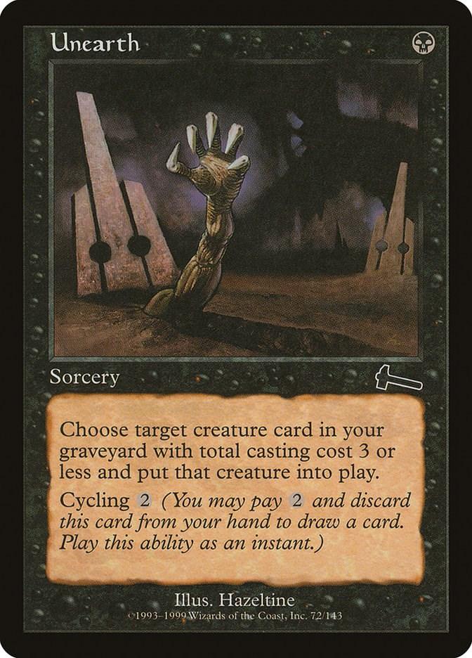 Magic: The Gathering: Unearth card image