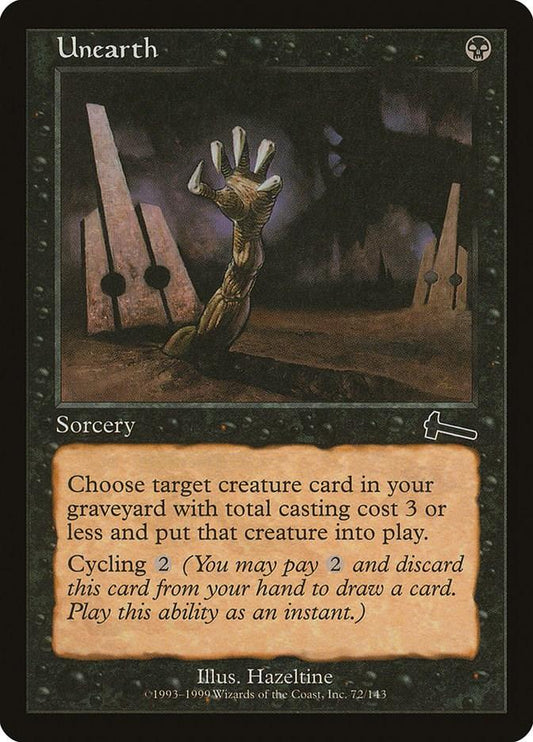 Magic: The Gathering: Unearth card image