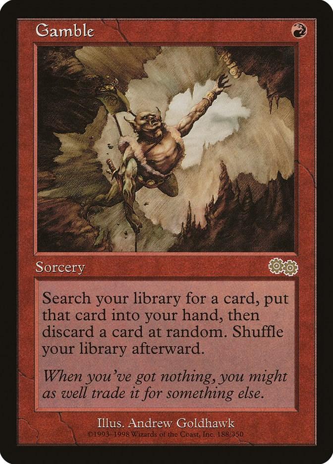 Magic: The Gathering: Gamble card image