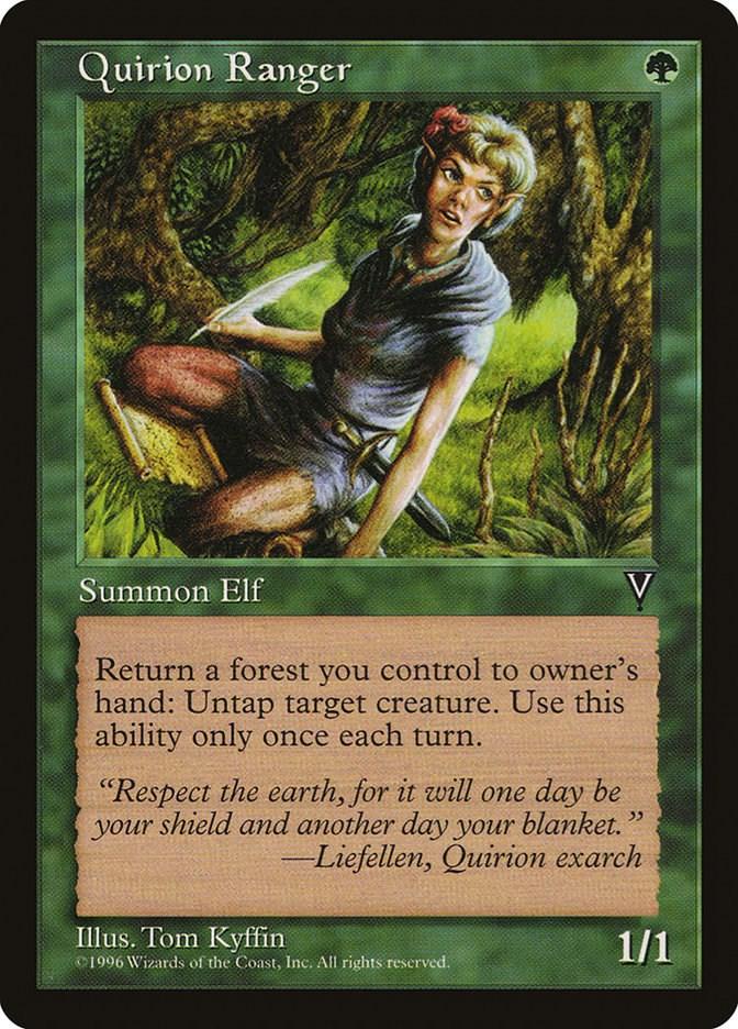 Magic: The Gathering: Quirion Ranger card image