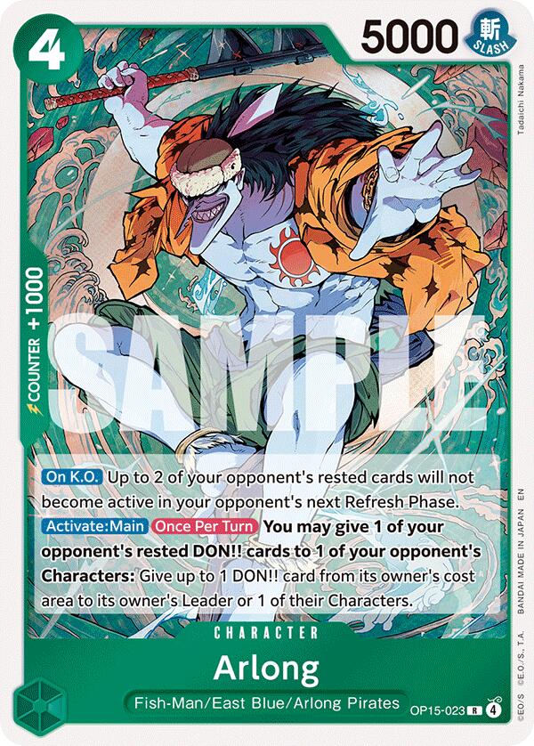One Piece Card Game: Arlong card image