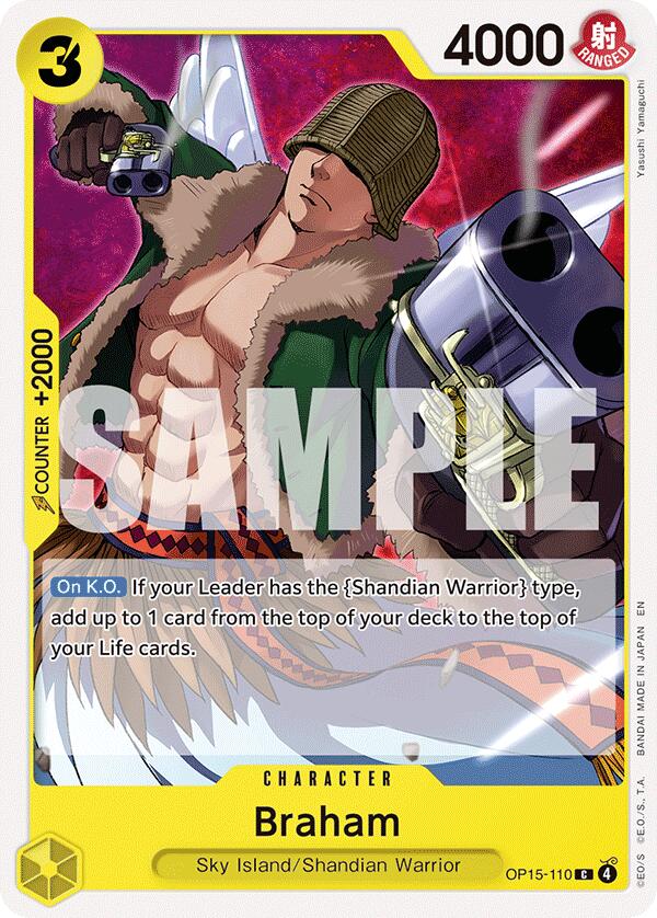 One Piece Card Game: Braham card image