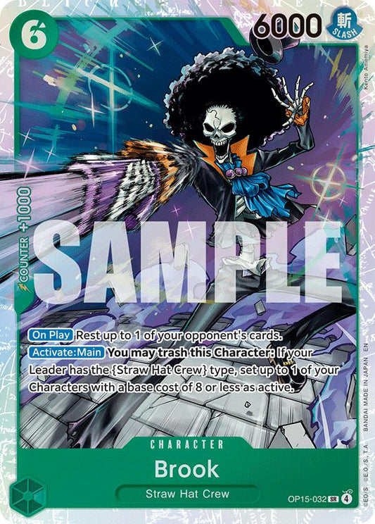 One Piece Card Game: Brook (OP15-032) card image