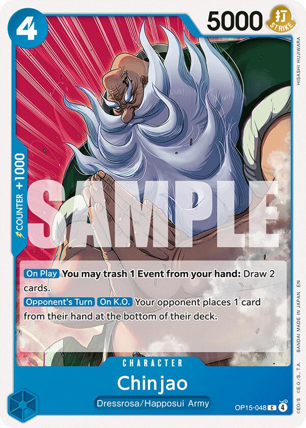 One Piece Card Game: Chinjao card image