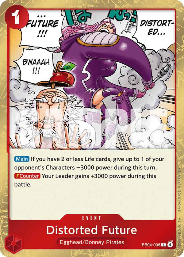 One Piece Card Game: Distorted Future card image