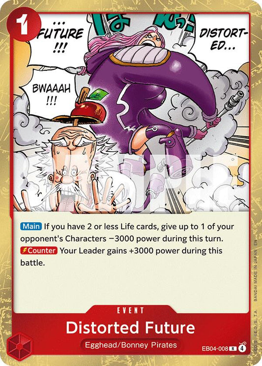 One Piece Card Game: Distorted Future card image