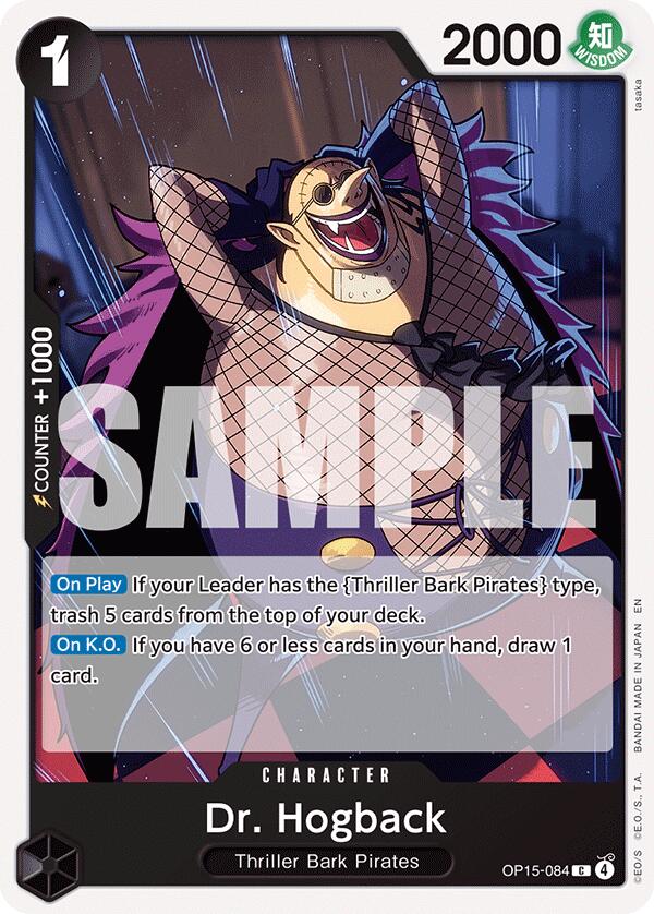 One Piece Card Game: Dr. Hogback card image