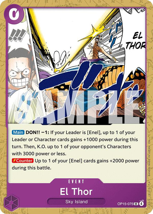 One Piece Card Game: El Thor card image