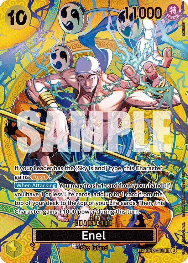 One Piece Card Game: Enel (SP) card image