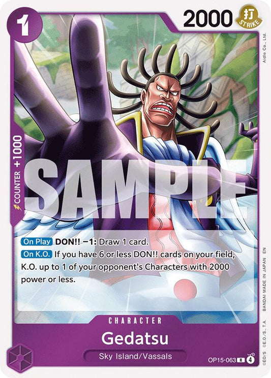 One Piece Card Game: Gedatsu card image