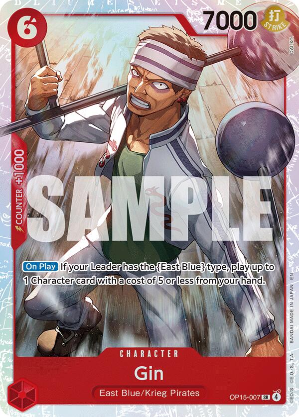One Piece Card Game: Gin card image