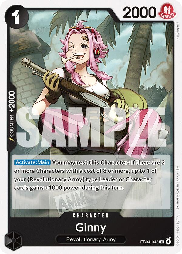 One Piece Card Game: Ginny card image