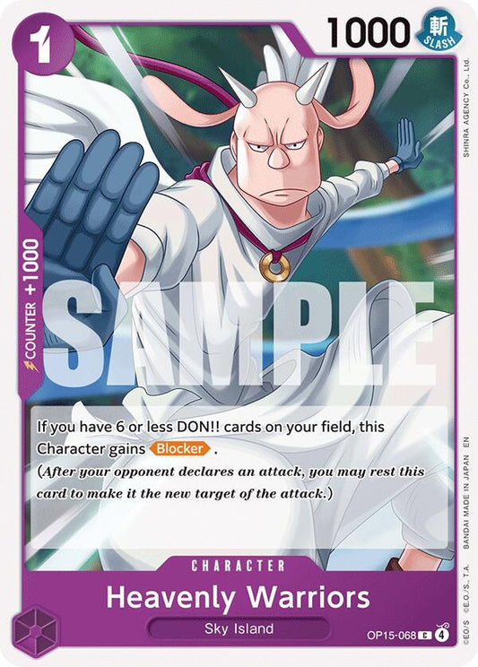 One Piece Card Game: Heavenly Warriors card image