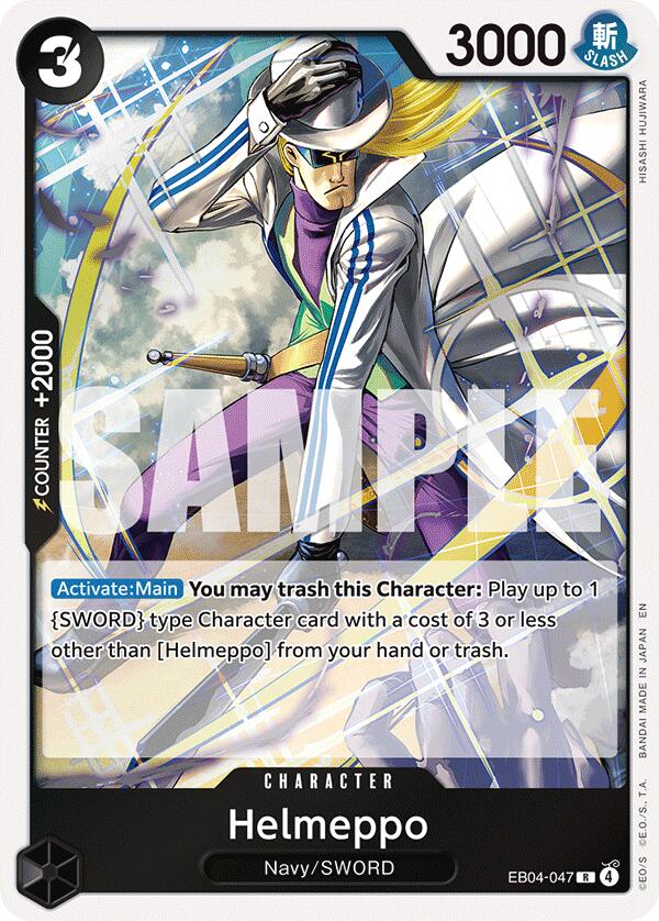 One Piece Card Game: Helmeppo card image