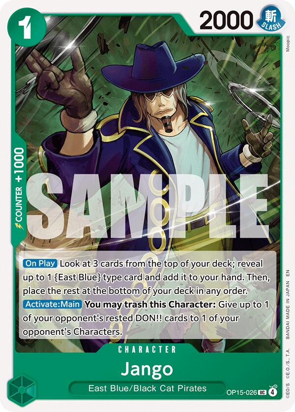 One Piece Card Game: Jango card image