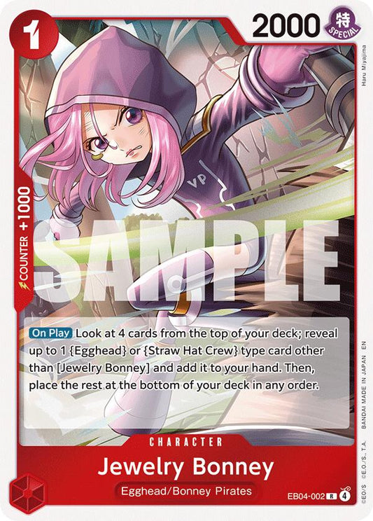 One Piece Card Game: Jewelry Bonney (EB04-002) card image