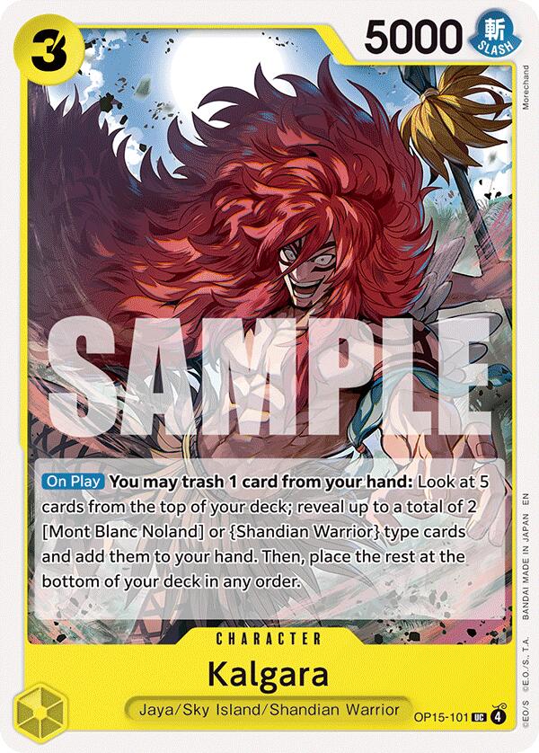 One Piece Card Game: Kalgara card image