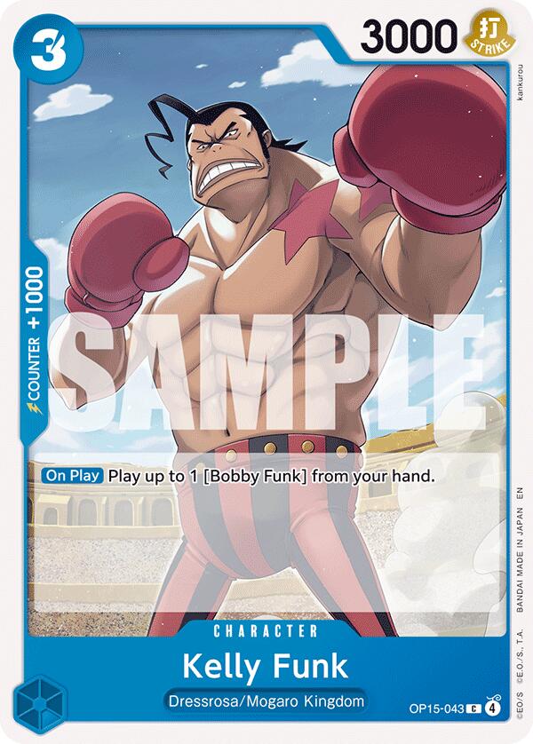 One Piece Card Game: Kelly Funk card image