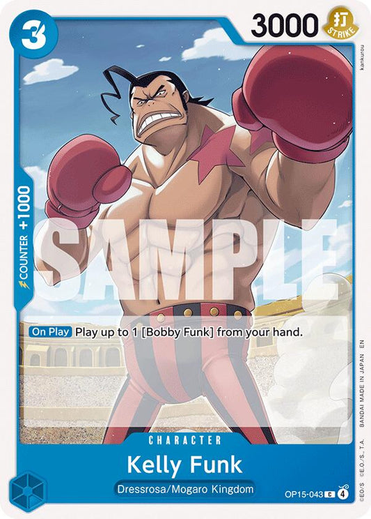 One Piece Card Game: Kelly Funk card image