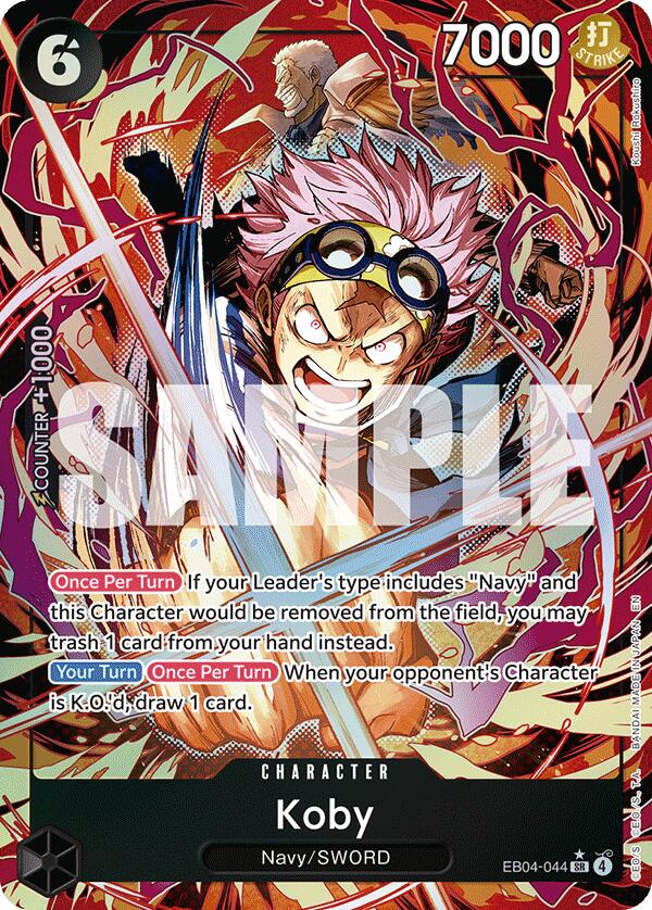 One Piece Card Game: Koby (EB04-044) (Alternate Art) card image