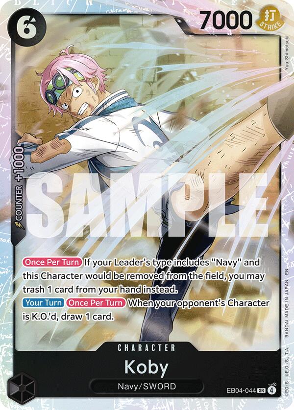 One Piece Card Game: Koby (EB04-044) card image