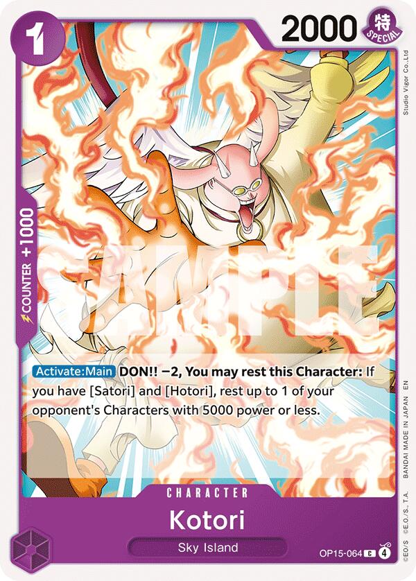 One Piece Card Game: Kotori card image