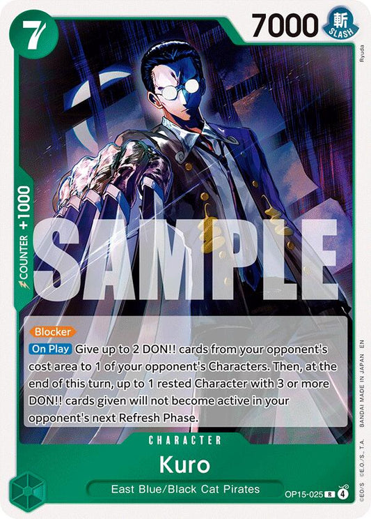 One Piece Card Game: Kuro card image