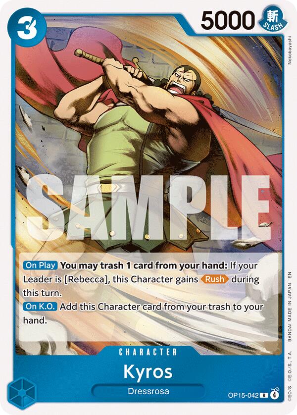 One Piece Card Game: Kyros card image