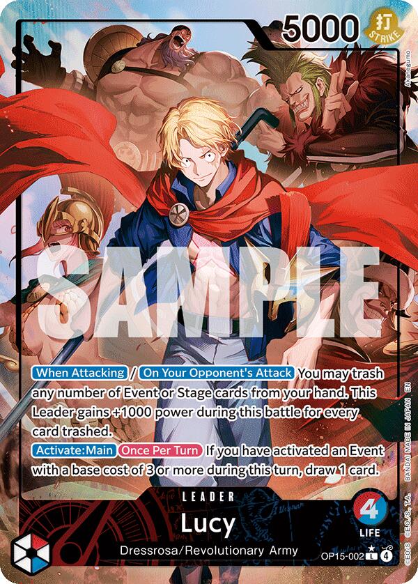 One Piece Card Game: Lucy (Alternate Art) card image