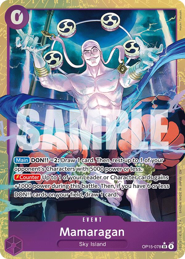 One Piece Card Game: Mamaragan (Alternate Art) card image