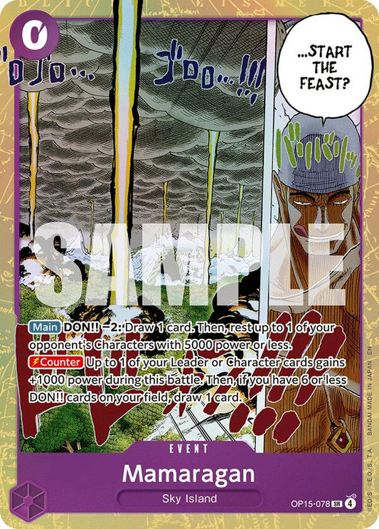 One Piece Card Game: Mamaragan card image