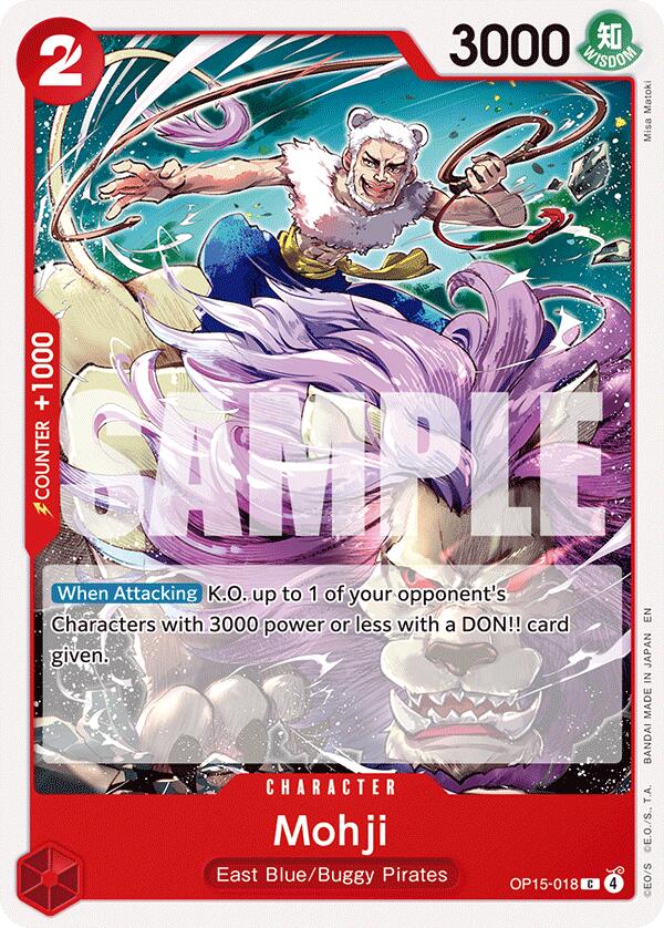 One Piece Card Game: Mohji card image