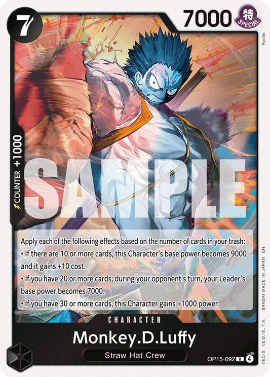 One Piece Card Game: Monkey.D.Luffy (OP15-092) card image