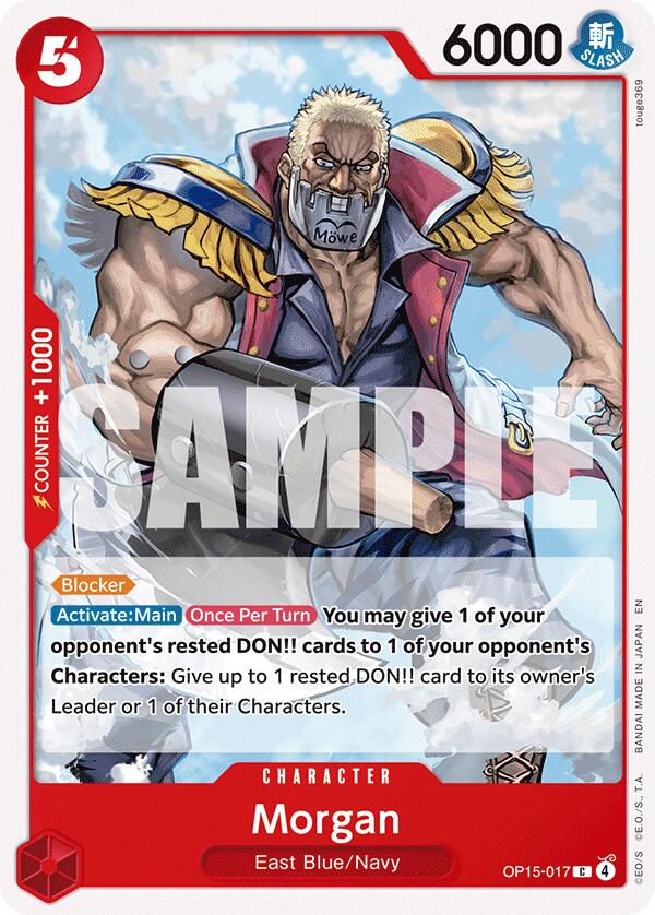 One Piece Card Game: Morgan card image