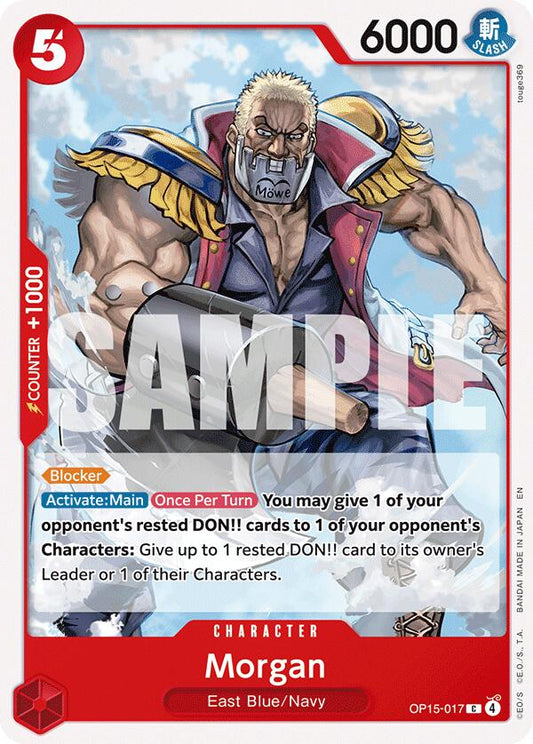One Piece Card Game: Morgan card image