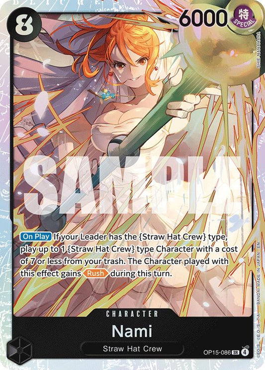 One Piece Card Game: Nami (OP15-086) card image