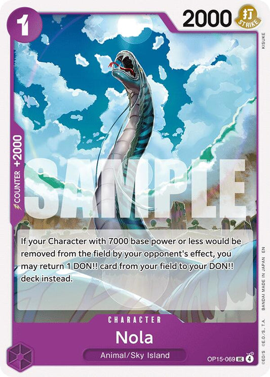 One Piece Card Game: Nola card image