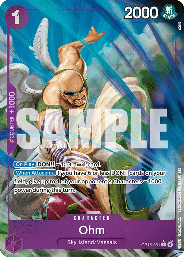 One Piece Card Game: Ohm (Alternate Art) card image