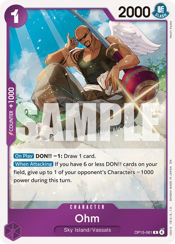 One Piece Card Game: Ohm card image