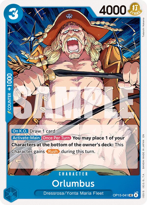 One Piece Card Game: Orlumbus card image