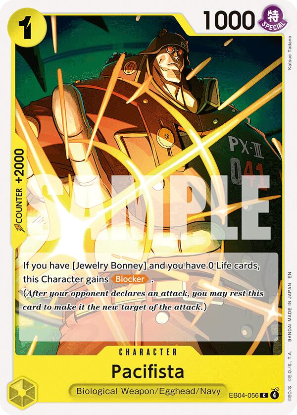 One Piece Card Game: Pacifista card image