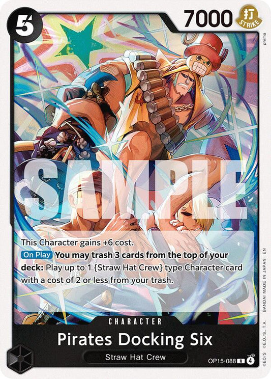 One Piece Card Game: Pirates Docking Six card image