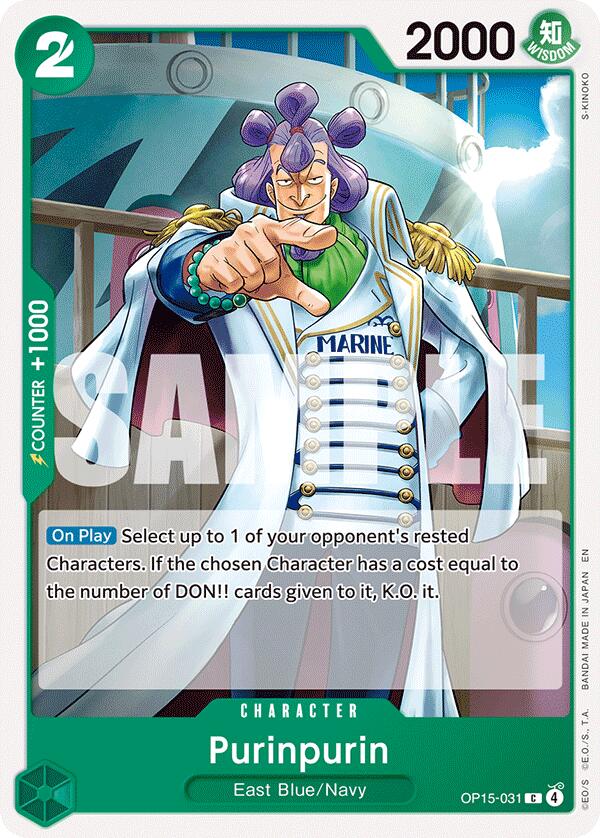 One Piece Card Game: Purinpurin card image