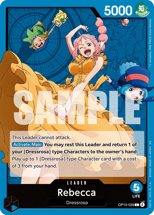 One Piece Card Game: Rebecca (OP15-039) card image