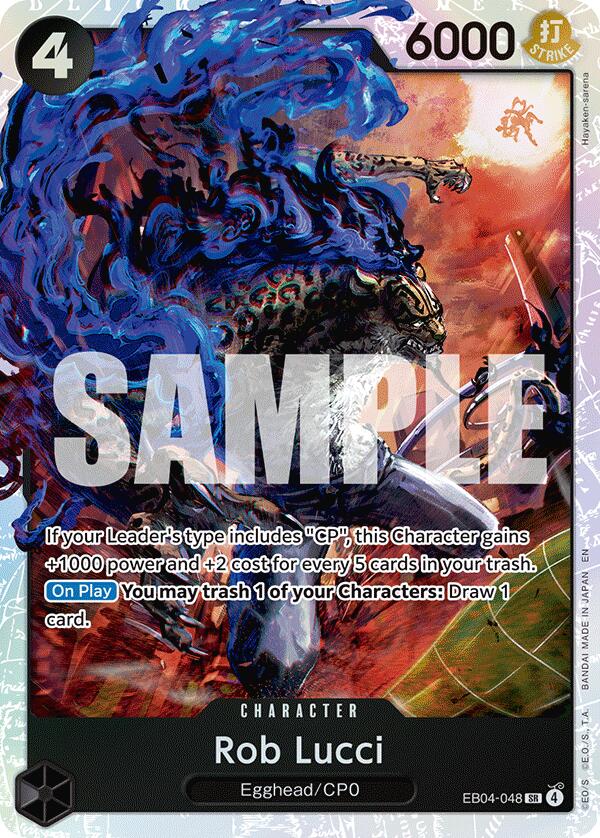 One Piece Card Game: Rob Lucci card image