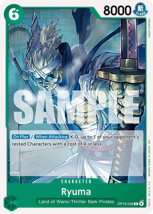 One Piece Card Game: Ryuma card image
