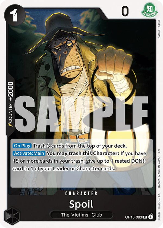 One Piece Card Game: Spoil card image