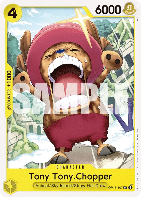 One Piece Card Game: Tony Tony.Chopper (OP15-107) card image